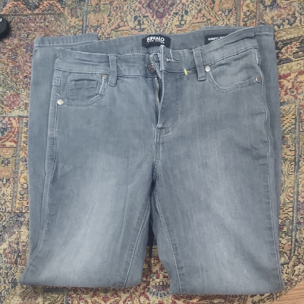 Grey Jeans From Buffalo David Bitton